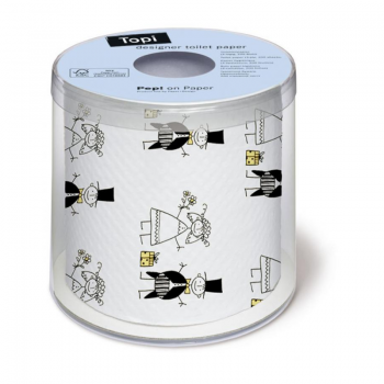 Hochzeit Toilettenpapier